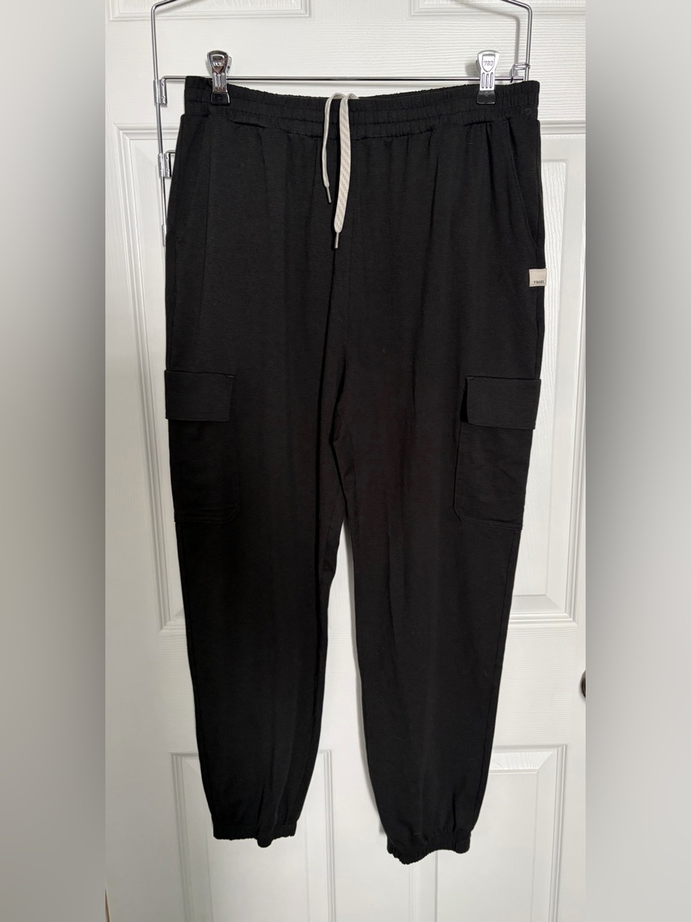 Vuori Black Cargo Joggers